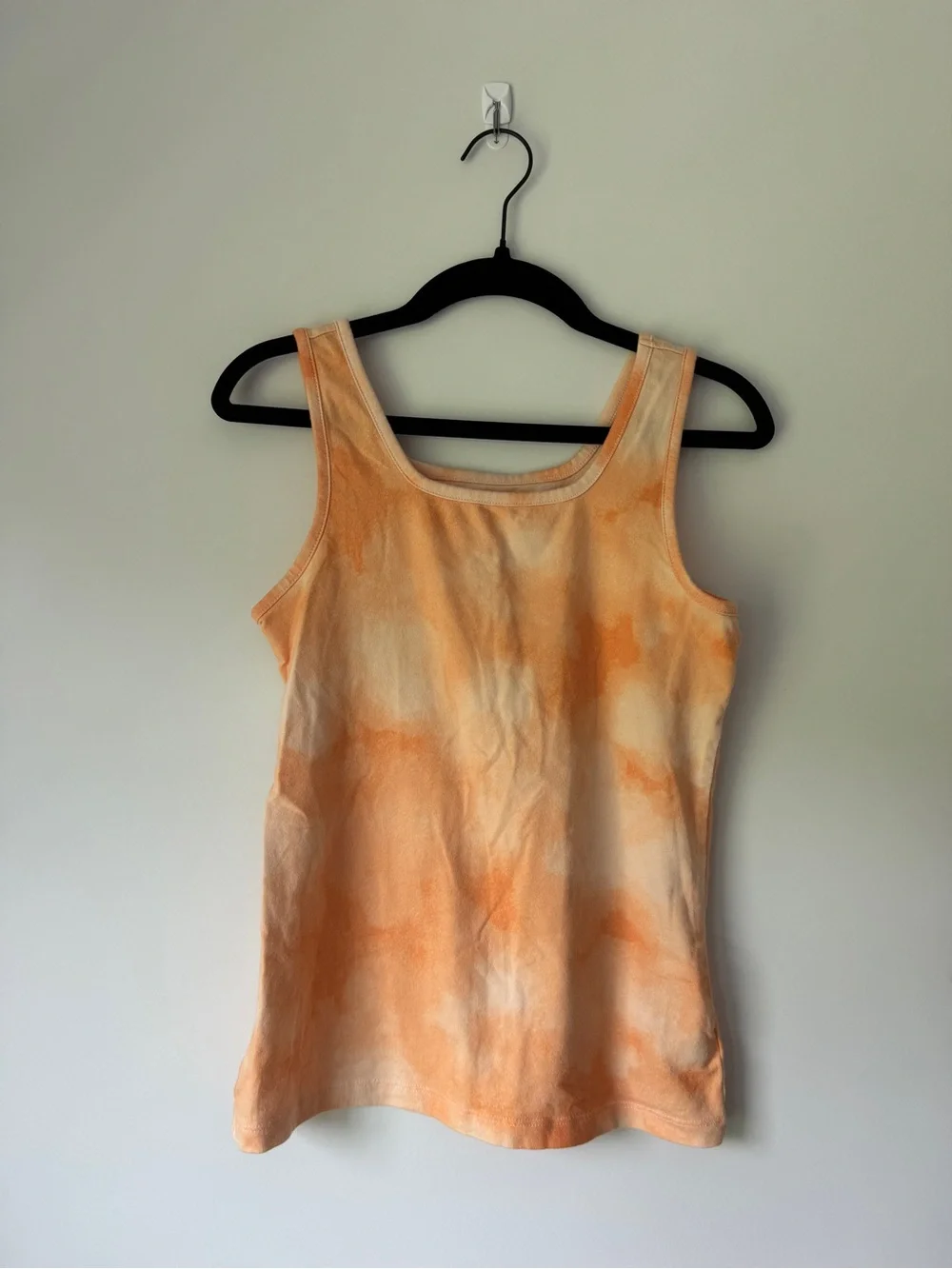 Old Navy Girls Orange Tie-Dye Tank Top